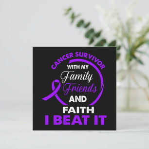 Remerciements Carte de soutien aux survivants du cancer du pancr