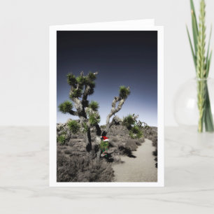 Remerciements Carte de vacances vide   Noël   Gris souris