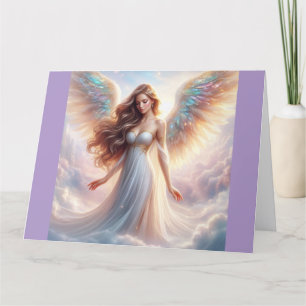 Remerciements Carte de voeux Angel
