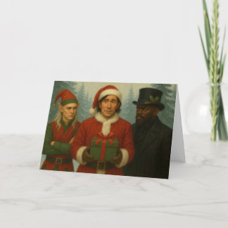 Remerciements Carte de vœux de la série Bounders Yule