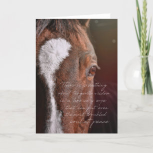 Remerciements Carte de voeux GENTLE WISDOM