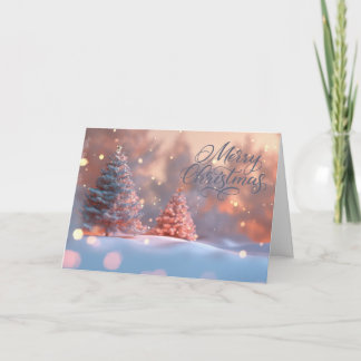 Remerciements Carte de vœux Joyeux Noël Esaïe 7:14 (5x7)