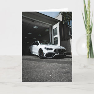 Remerciements Carte de voeux Mercedes Benz