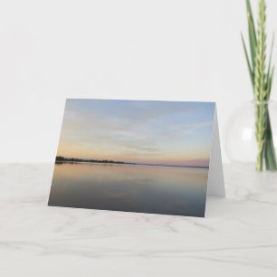 Remerciements Carte de voeux Pastel Sunset