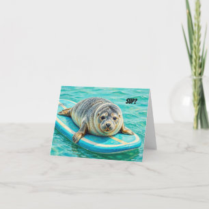 Remerciements Carte de vœux pour toute occasion avec un adorable