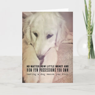 Remerciements Carte de voeux PUPPY DAWG