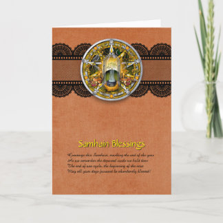 Remerciements Carte de voeux Samhain personnalisable