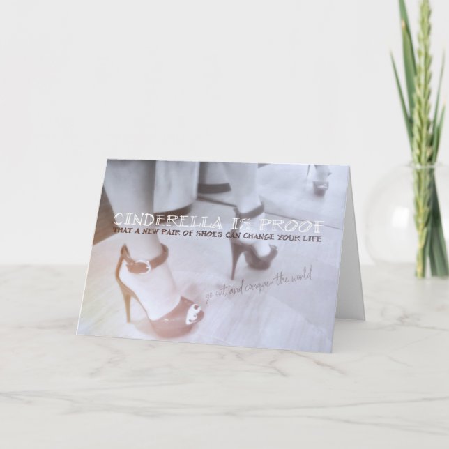 Remerciements Carte de voeux STELLAR STILETTOS (Devant)