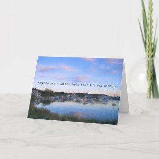 Remerciements Carte de voeux WRENTHAM SUNSET