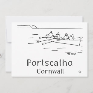 Remerciements Carte des rameurs de Portscatho