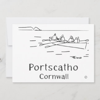 Remerciements Carte des rameurs de Portscatho