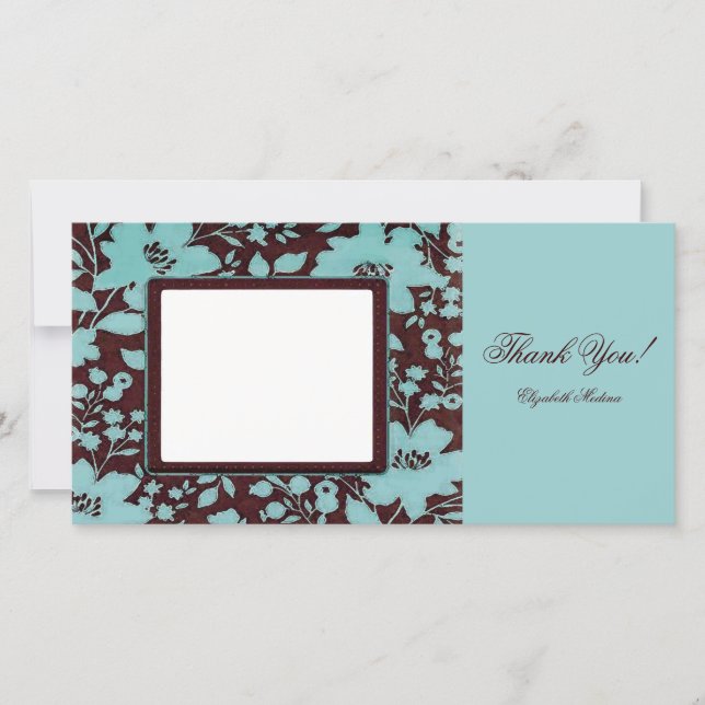 Remerciements! ~ Carte photo / Insérer une image (Devant)