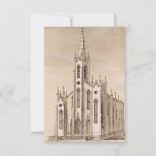 Remerciements Carte religieuse de l'église Saint-Nicolas de styl