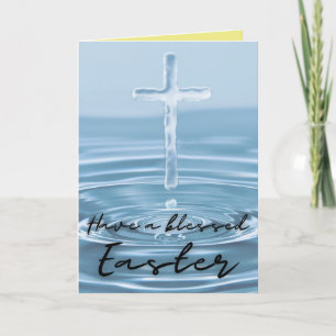 Remerciements Carte religieuse de Pâques