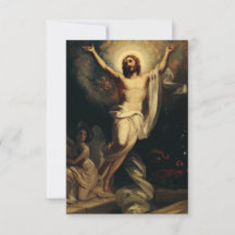 Carte Sainte de la Résurrection du Christ de R.W. 