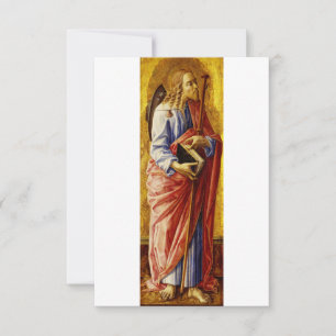 Remerciements Carte Sainte de Saint Jacques le Majeur Crivelli