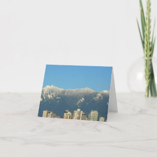 Remerciements Carte Skyline de Vancouver