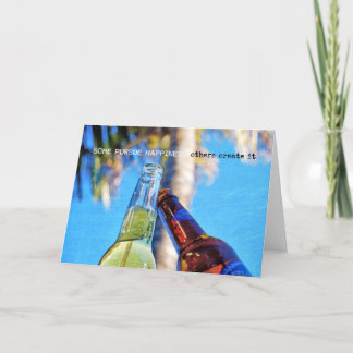 Remerciements CHEERS BIÈRES Carte de voeux