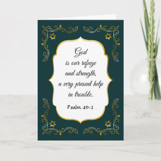 Remerciements Encouragement florissant Bible Verse Carte de symp