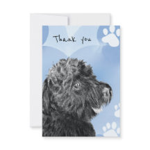 Fête d'anniversaire personnalisée Carte de remerci