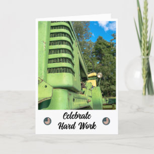 Remerciements Force et dévouement - Carte de jour du travail