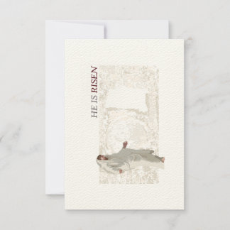 Remerciements Il Est Risqué Carte De Pâques