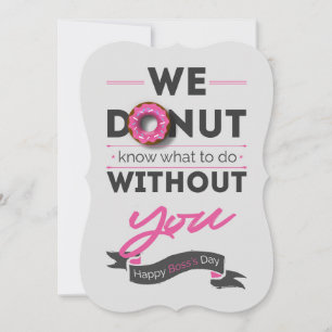 Remerciements Joyeuse carte de la journée du patron