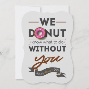 Remerciements Joyeuse carte de la journée du patron