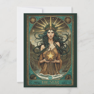 Remerciements La carte de remerciement plate de l'art du tarot d