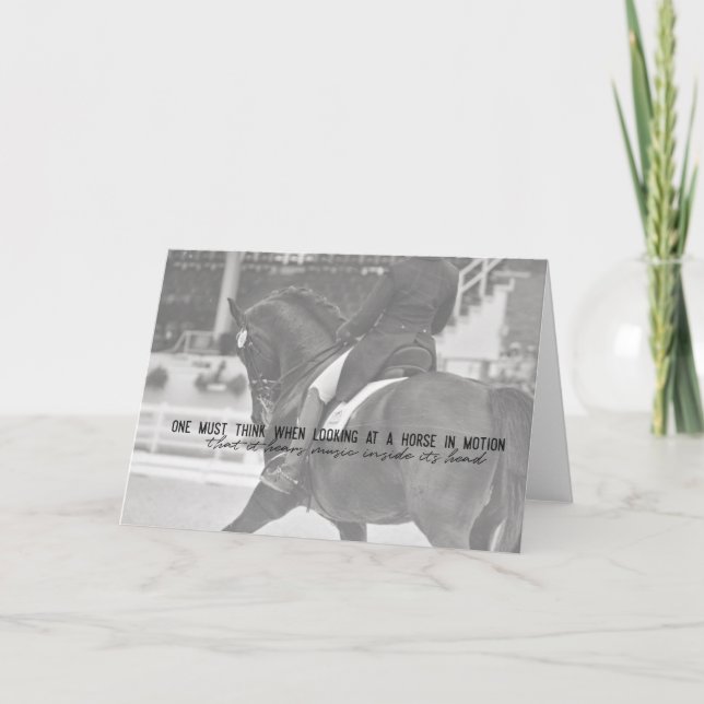 Remerciements LA Carte de voeux DANSE (Devant)