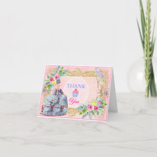 Remerciements Marie Antoinette ~ Carte de remerciement pour mang