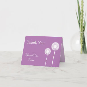 Remerciements Meilleurs vœux ! Carte de remerciement de mariage 