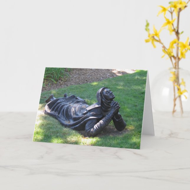 Remerciements, Omaha, NE - Carte de voeux (Fleur jaune)