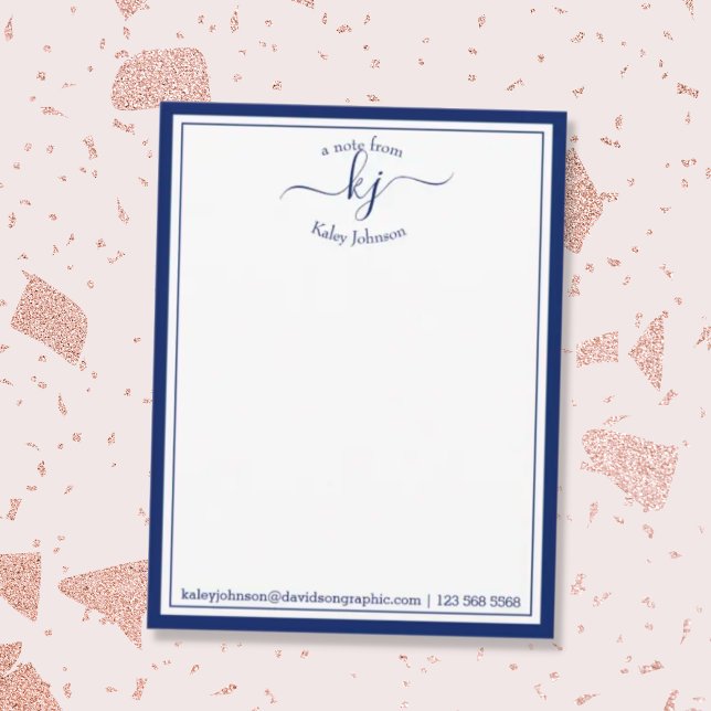 Remerciements Personnalisé | À Partir Du Bureau De La Carte Note (Créateur téléchargé)