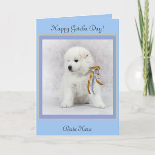 Remerciements Personnaliser et date de la de la carte Puppy & R