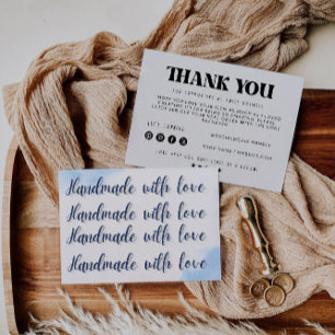 Remerciements Petit Carte de visite minimaliste