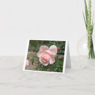 Remerciements Petite carte de voeux pliée de 4 po x 5,6 po