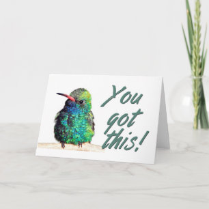 Remerciements Photo de Colibri à gros bec Vous Avez Cette Carte