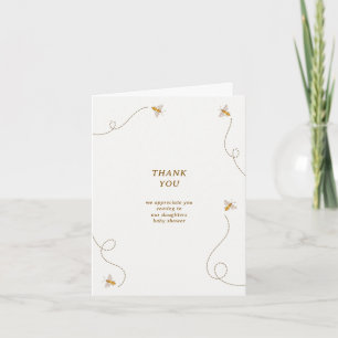 Remerciements pour la Baby Shower de Little Bee