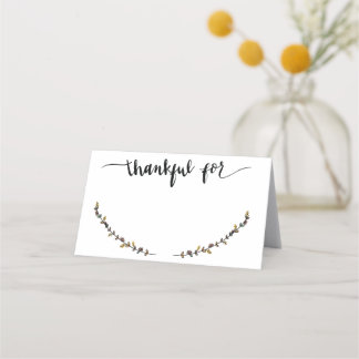 Remerciements Pour Nom Cartes De Place