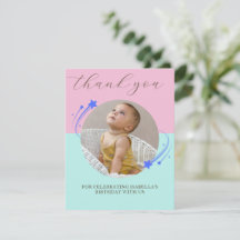 Première étoile de tir d'anniversaire Carte de rem