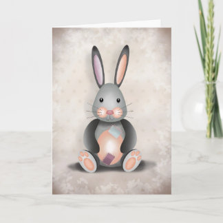 Remerciements Ralph the Patchwork Rabbit - Carte de voeux