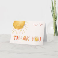 Rayon de Soleil | Carte de Remerciement Boho Été