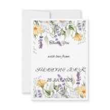 ROMANCE DE JARDIN RUSTIQUE CARTE RSP