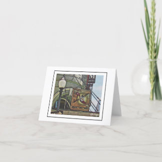 Remerciements Scènes du Carte pour notes de la Nouvelle-Orléans