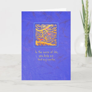 Remerciements Sea Creatures SeaGoldies Lace Coral Carte de remer