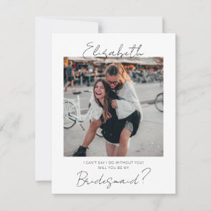 Remerciements Seras-Tu Ma Carte De Proposition De Photo De Bride