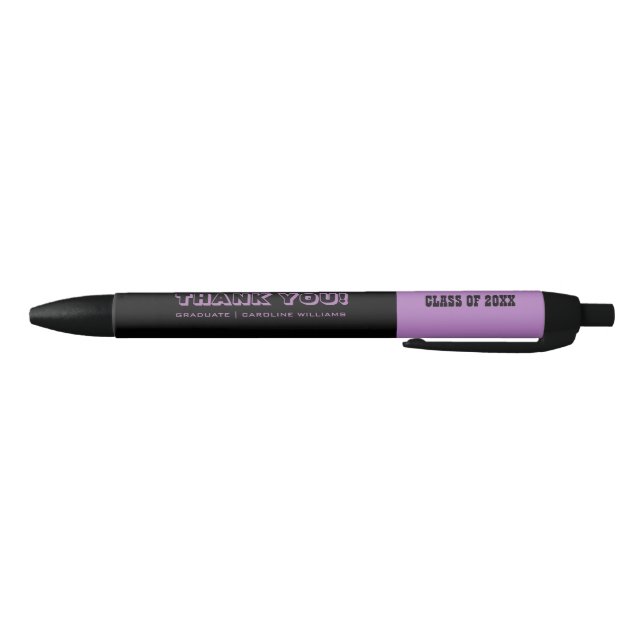 Remerciements | Stylos de préférence personnalisés (Bas)