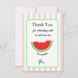 Remerciements Une carte de remerciement pour l'anniversaire des