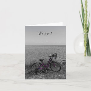 Remerciements Vélo Chez Mackinac Select Color Carte de remerciem